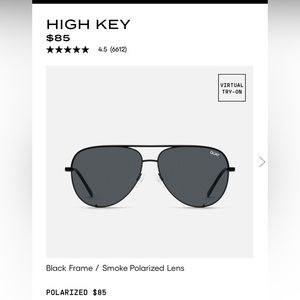 Quay high key sunglasses - polarized
